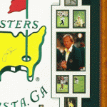美国大师赛Nicklaus&Arnold Palmer签名旗