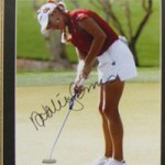 Natalie Gulbis 亲笔签名照片2