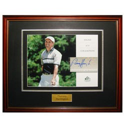 帕德里哥·哈灵顿亲笔签名照片