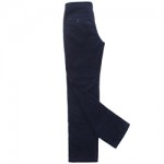 宽条灯芯绒长裤 藏蓝色(P2124AX013-879) 