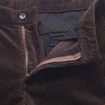 宽条灯芯绒长裤 藏蓝色(P2124AX013-879) 