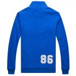 万星威绒衣外套CGT5507-M580蓝色