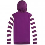 万星威女款夹克帽衫 CLT6605-P328/紫