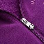 万星威女士外套CLT5511-P328深紫色