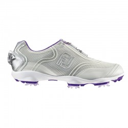 17新品 FJ Aspire Wn Clt BOA 女士高尔夫鞋 98890 灰/紫